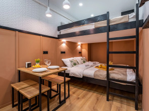 Апартаменты Семейная студия без окна