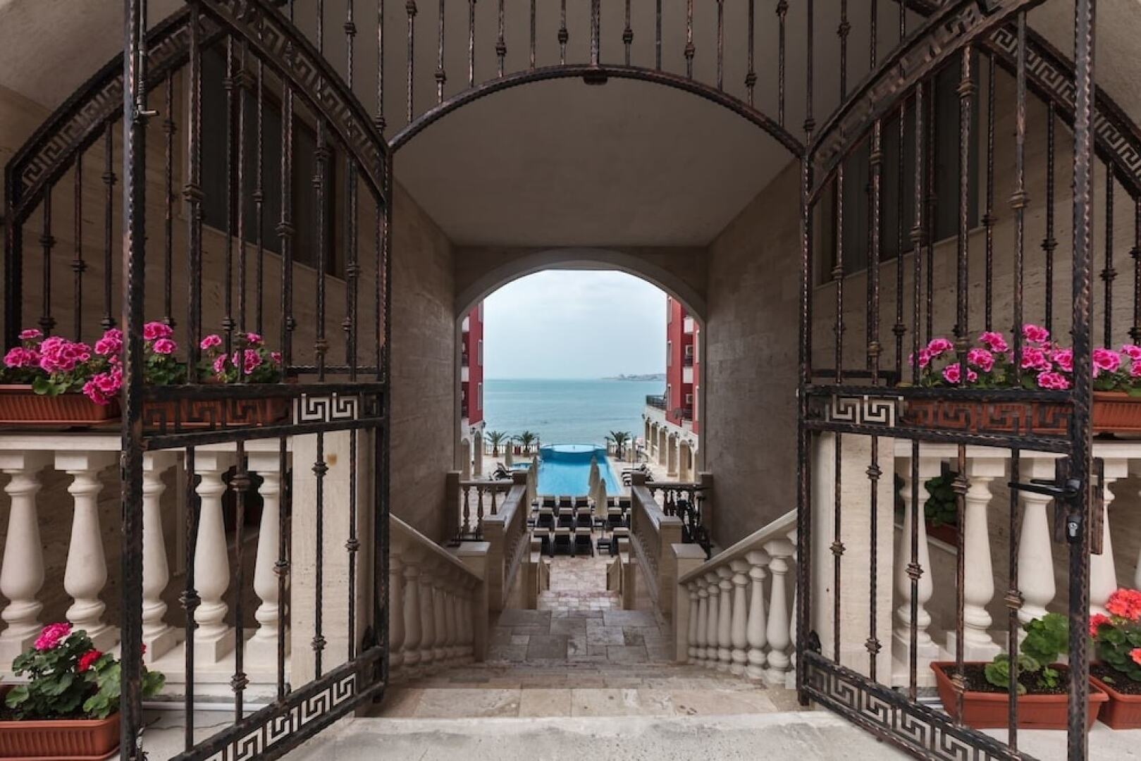 Beach Studio with Sea View