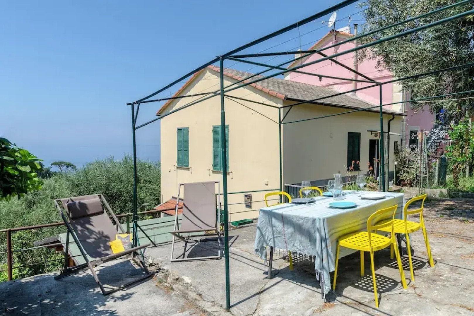 Sea View Apartment Camogli Hill