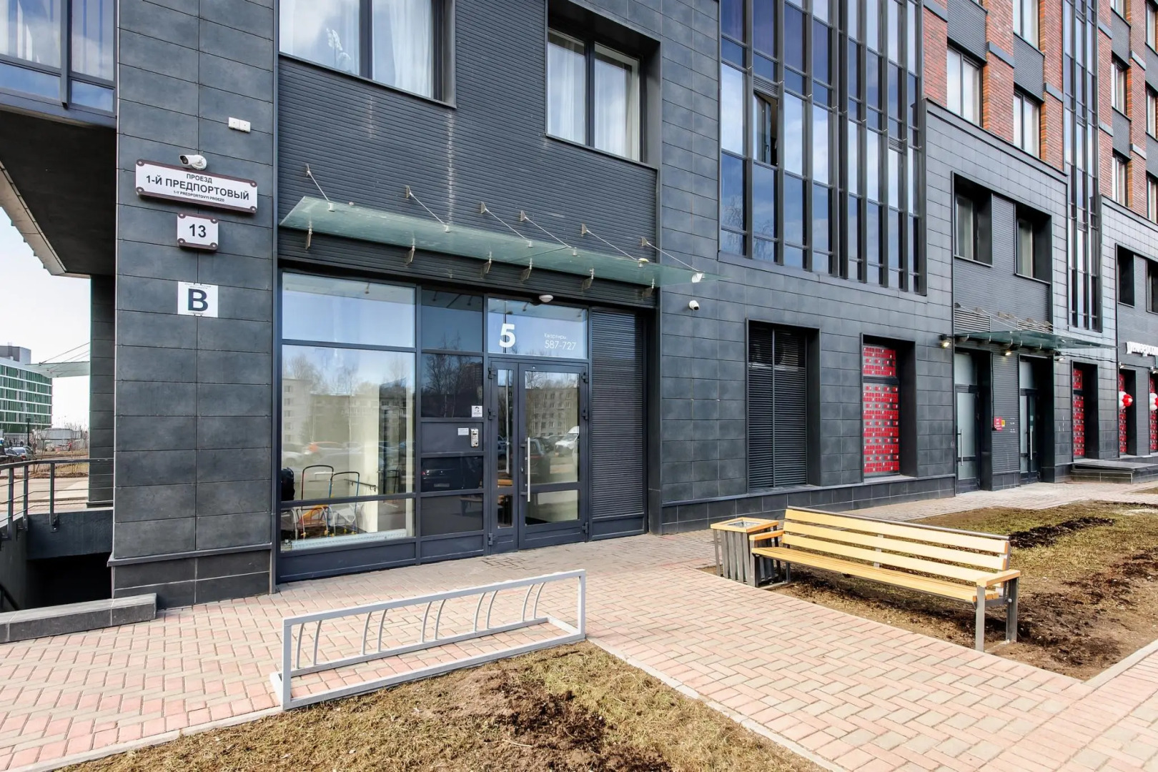 ApartMe на проезде 1-й Предпортовый