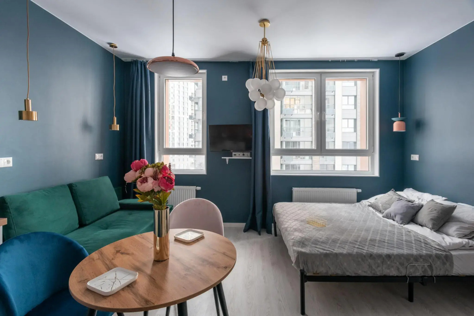 На квартире на микрорайоне Клубничное поле