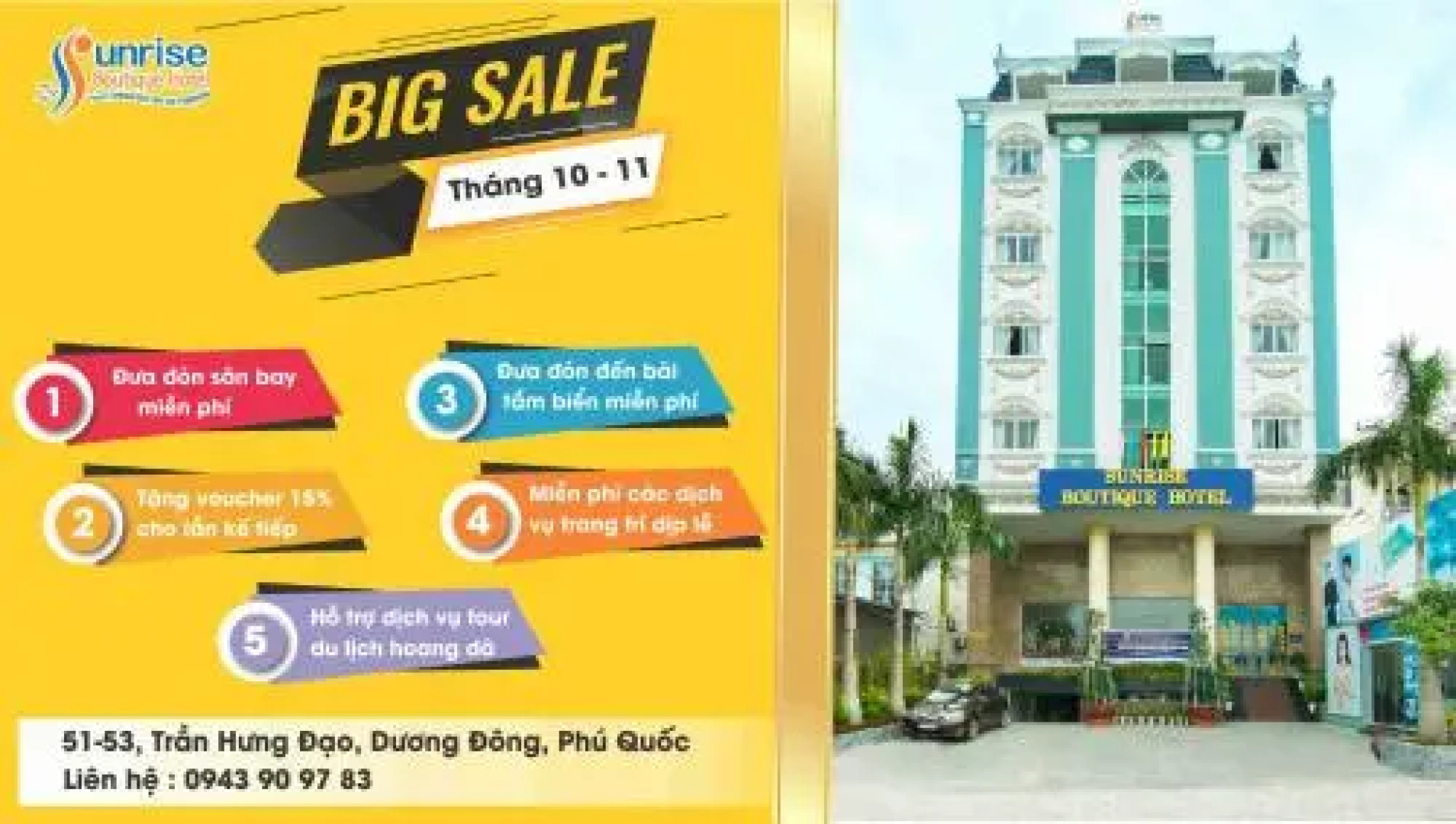 Sunrise Boutique Hotel Phu Quoc