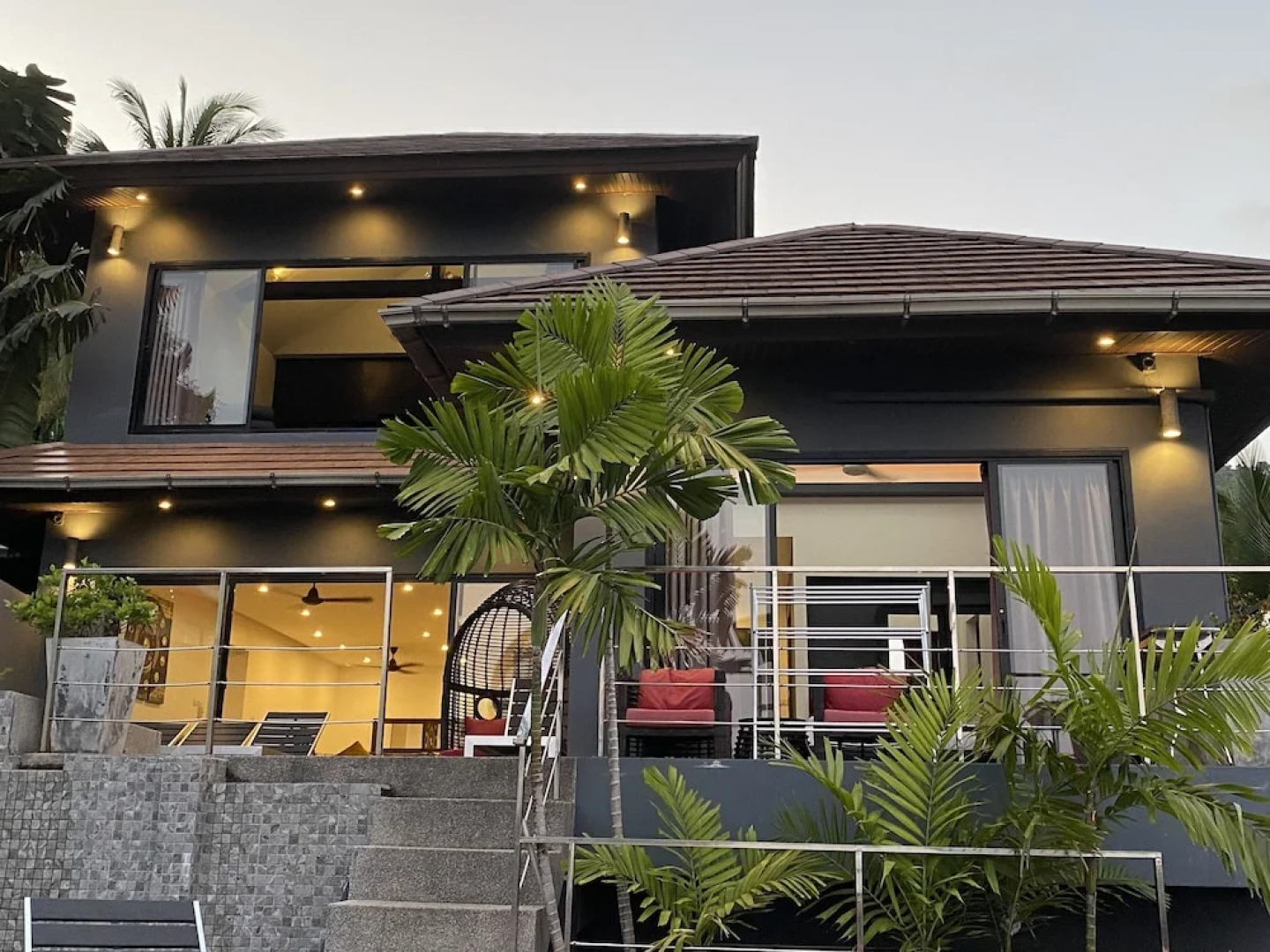 4 Bedroom Sea View Villa 1 - Chaweng Noi SDV161-By Samui Dream Villas