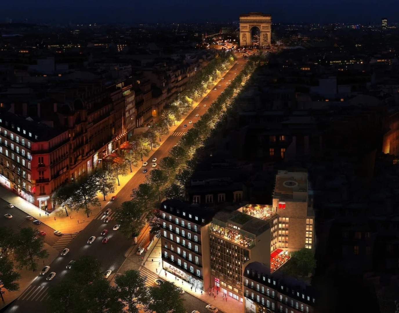Отель citizenM Paris Champs-Élysées