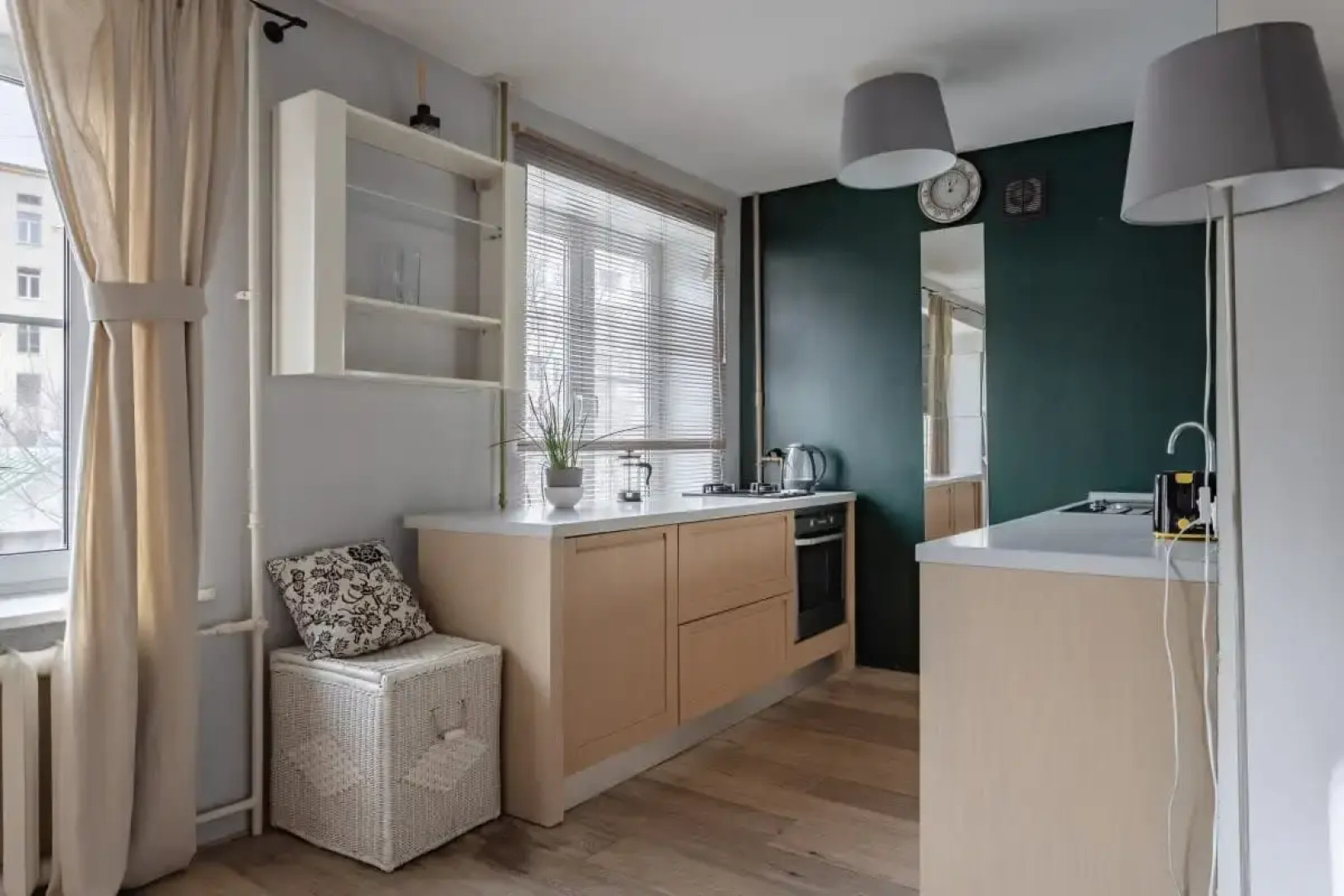 Апартаменты Flat Inn рядом с Патриаршими прудами во Вспольном переулке