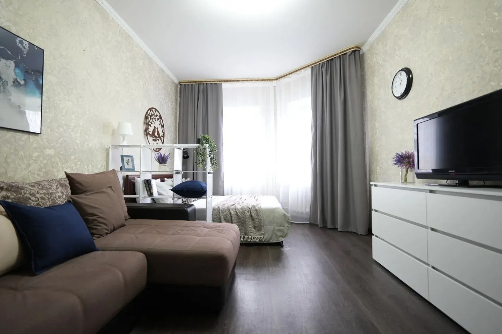 Апартаменты Пять Звёзд рядом с Парком Победы