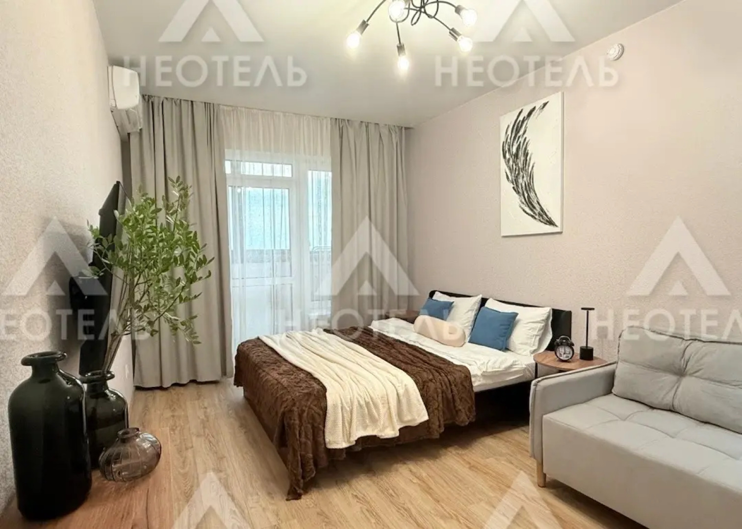 Квартира Неотель рядом с ВГТУ, Цирком, Воронеж-сити