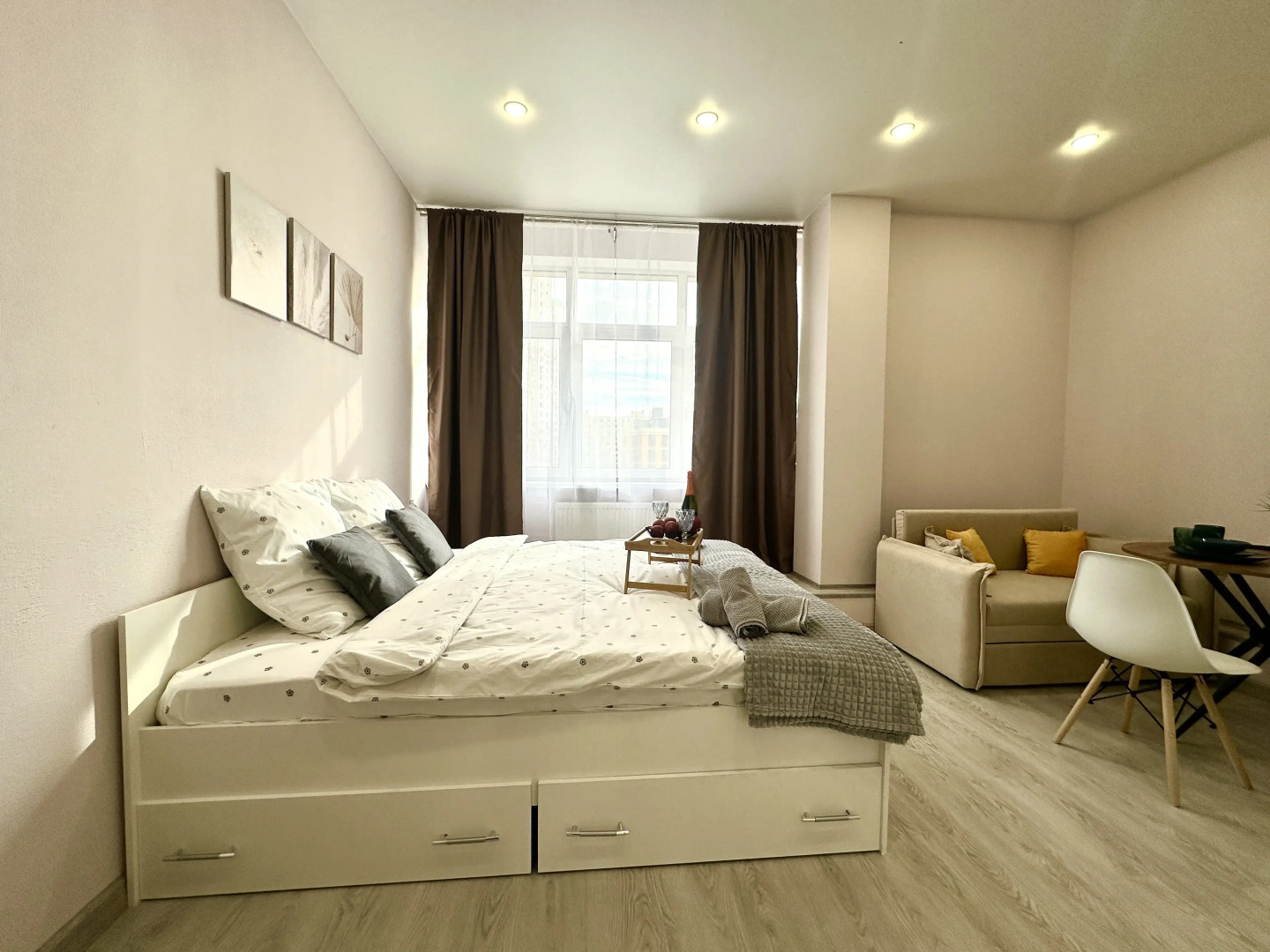 Апартаменты с дизайнерским ремонтом