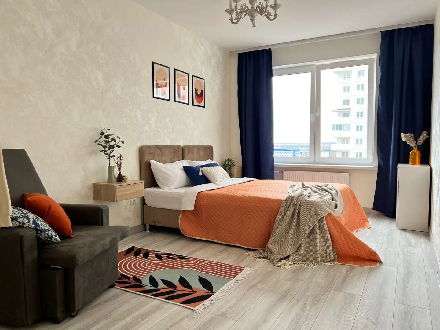 Апартаменты В Лучах Заката Рядом с Пулково