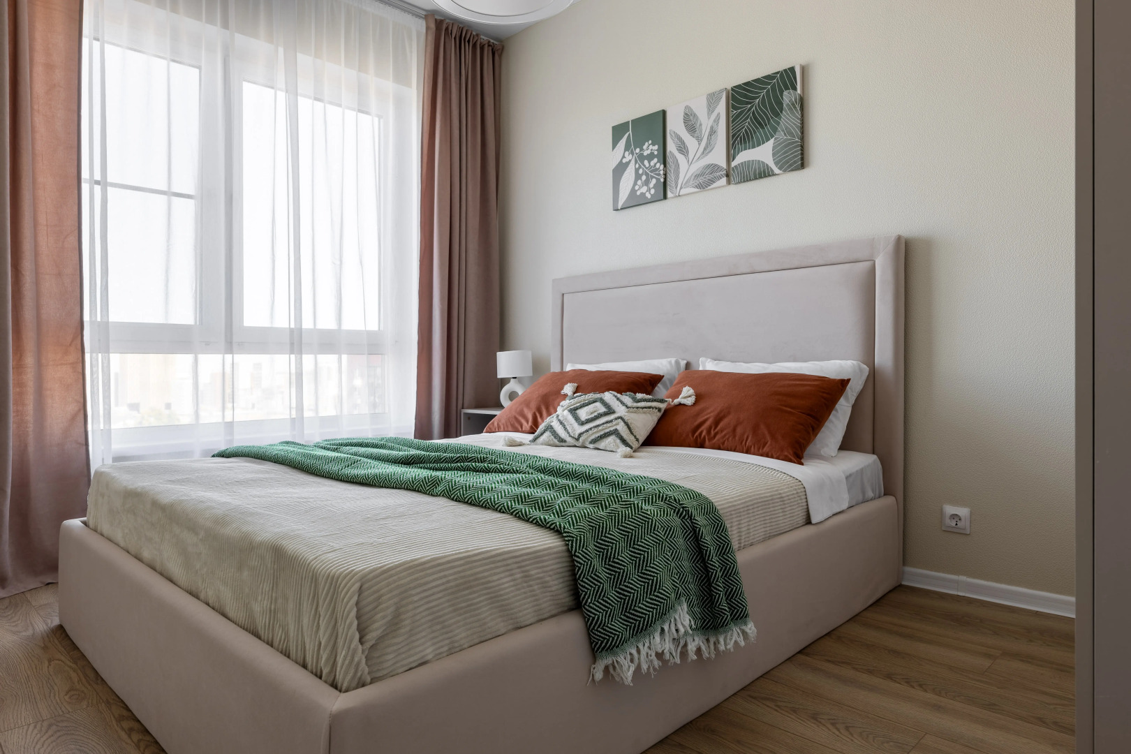 Квартира Персиковая Евродвушка