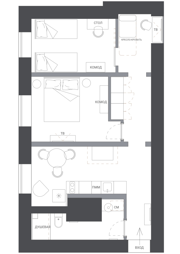 Квартира Обломов в Тобольских Казармах