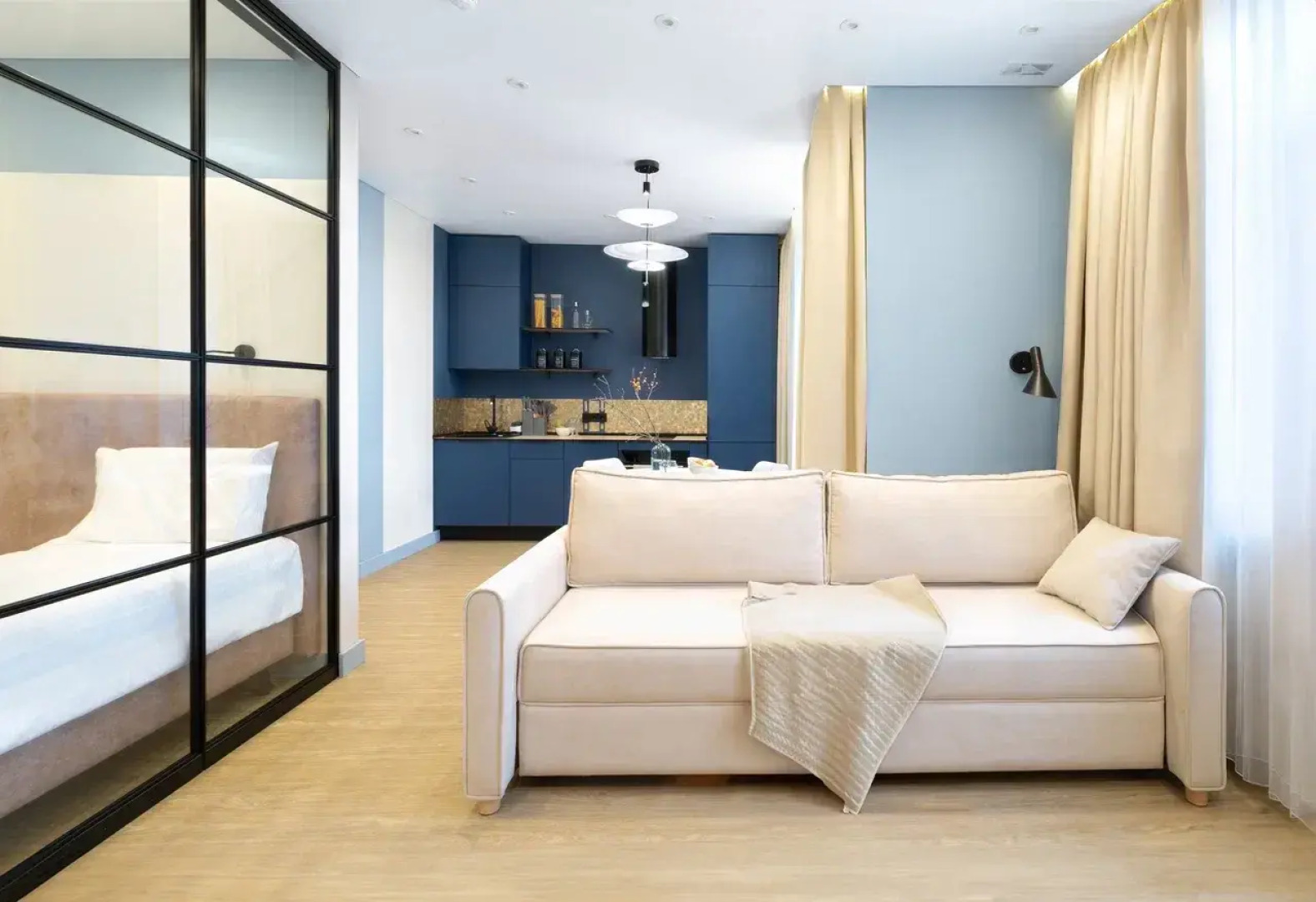 Квартира 1-к квартира 40 м²