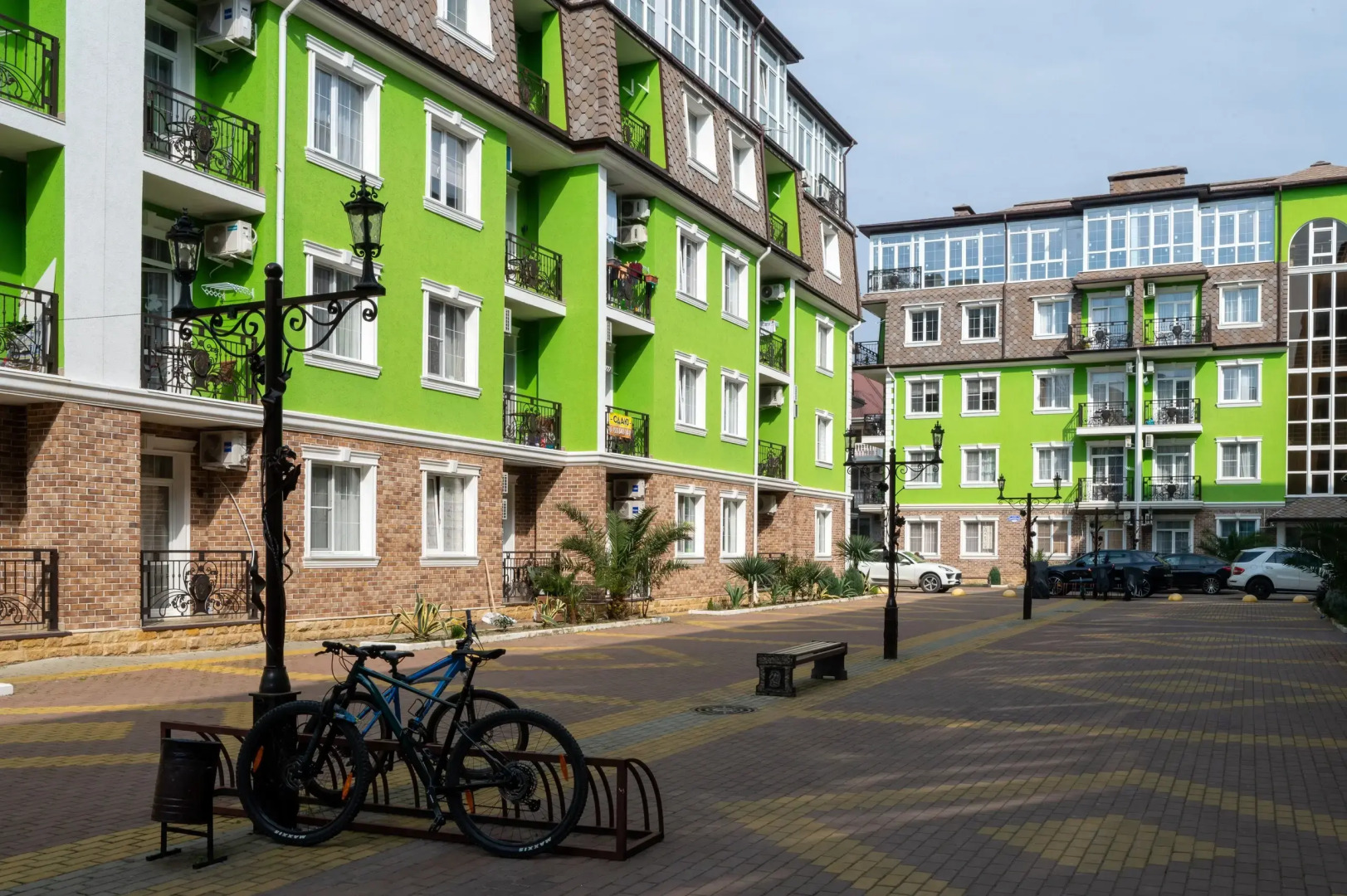 Апартаменты Red Apartments Арт Лайт Сити Тиффани