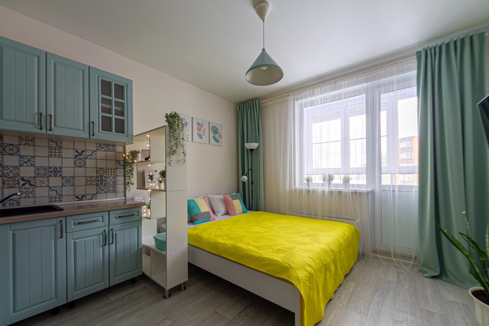 Апартаменты с парковкой у озера "Триче"