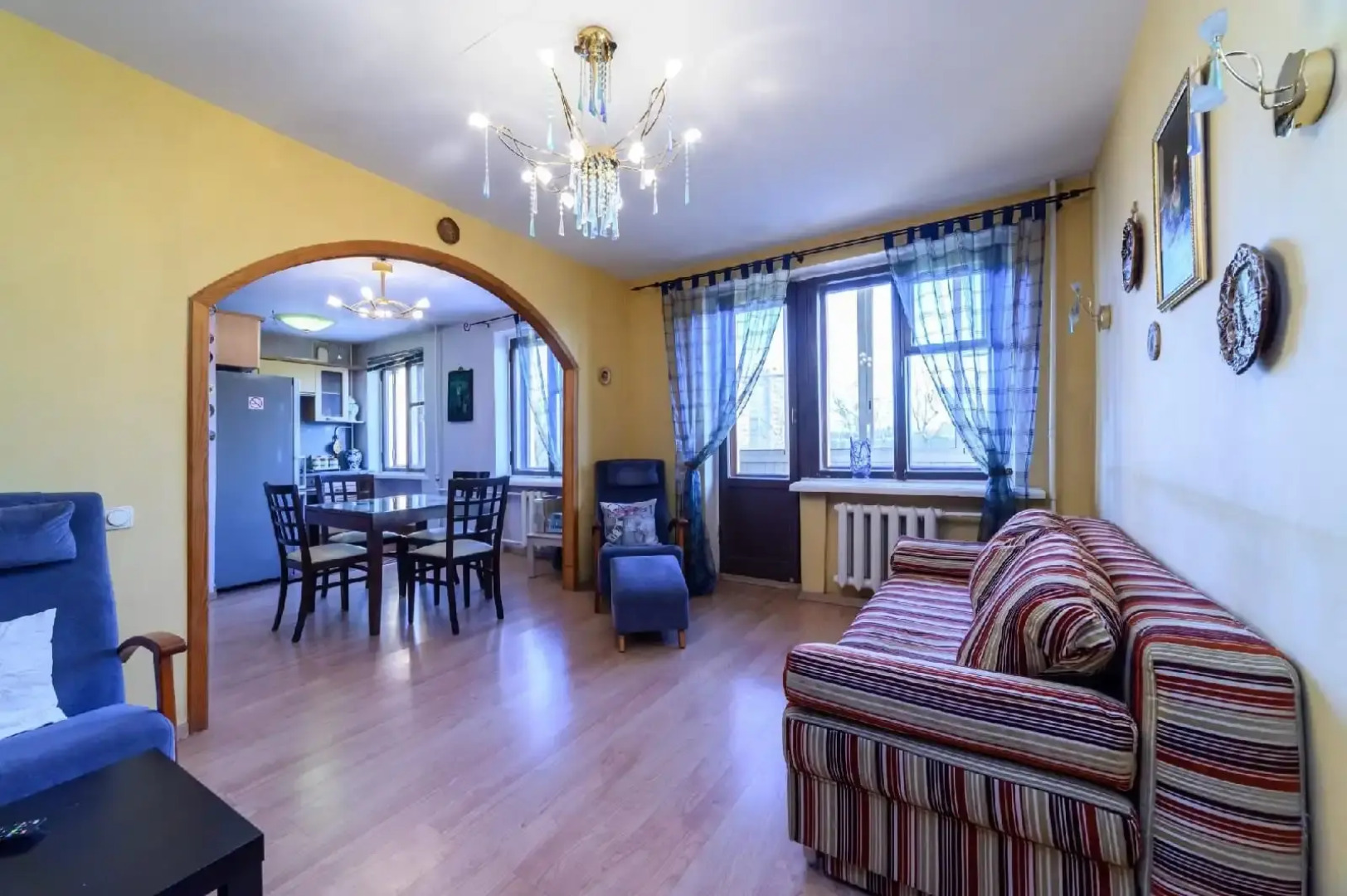 Апартаменты Атмосферная квартира путешественника