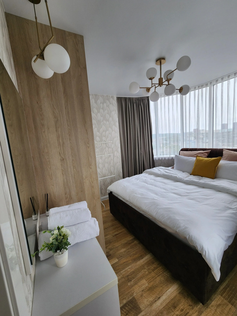 Апартаменты в ЖК Театральный с обзорным видом на город мосты заливы Владивостока