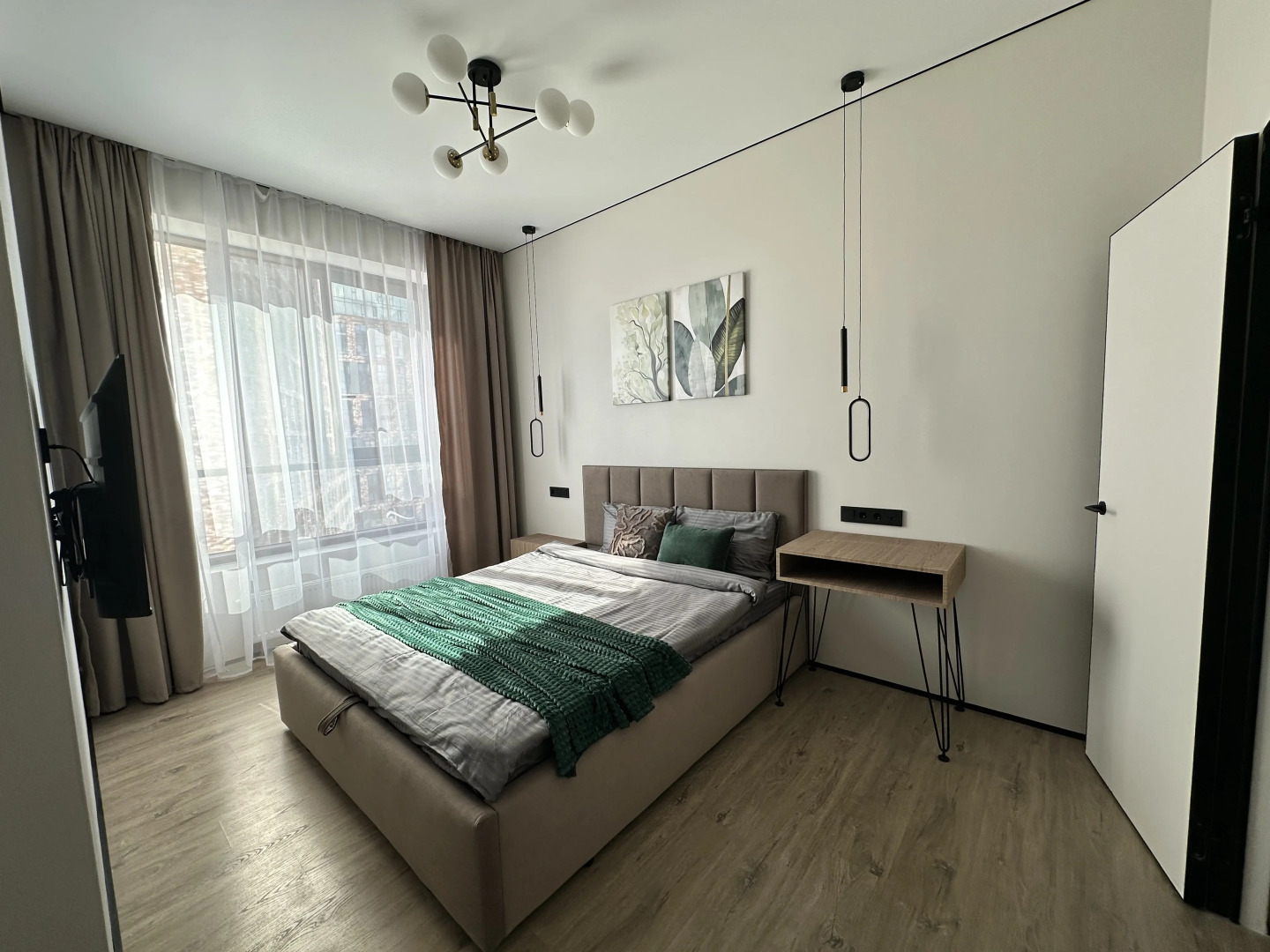 Апартаменты Уютная евродвушка с видом на Москву реку