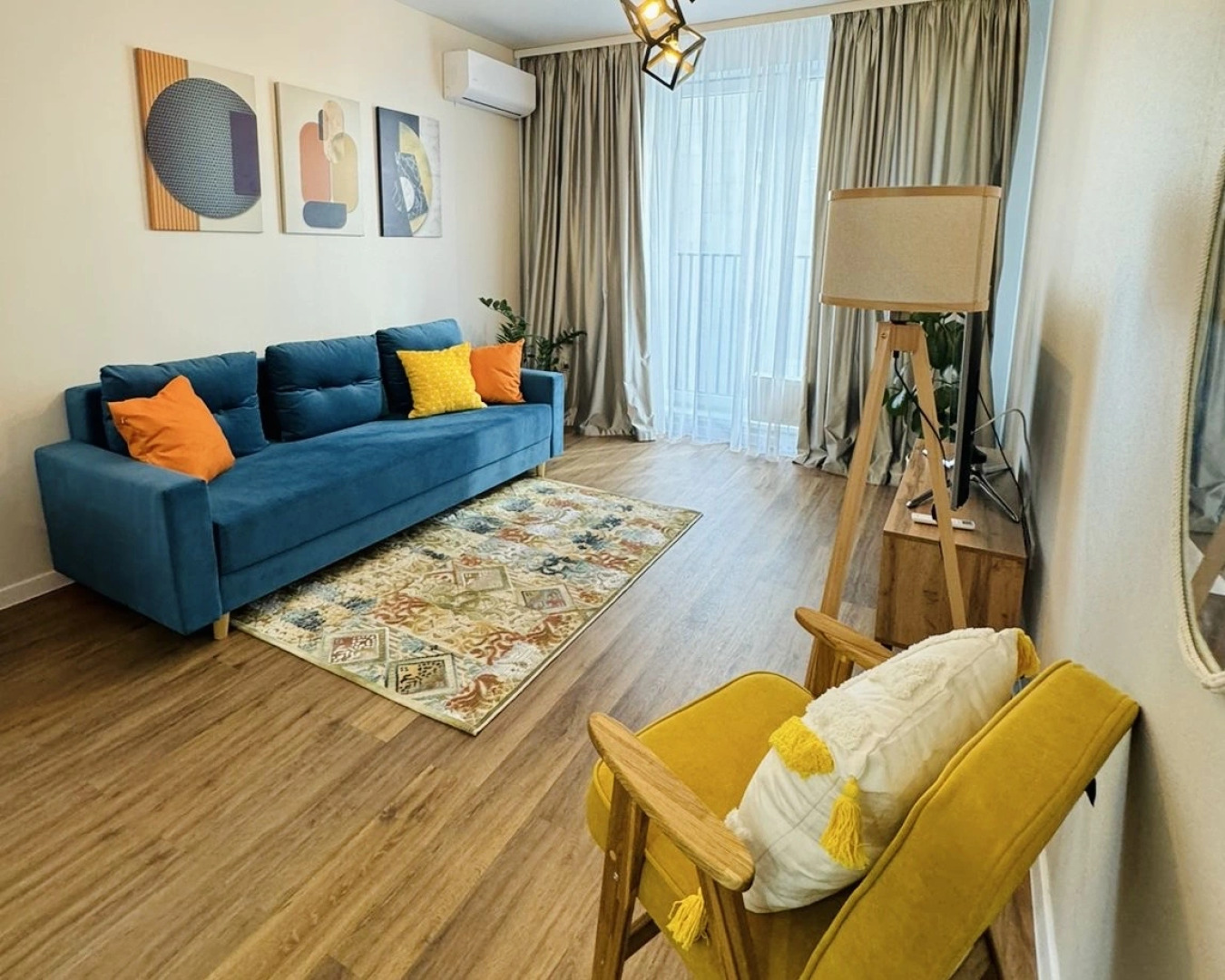 Апартаменты Добрый дом в центре Уфы с видом на реку Белая