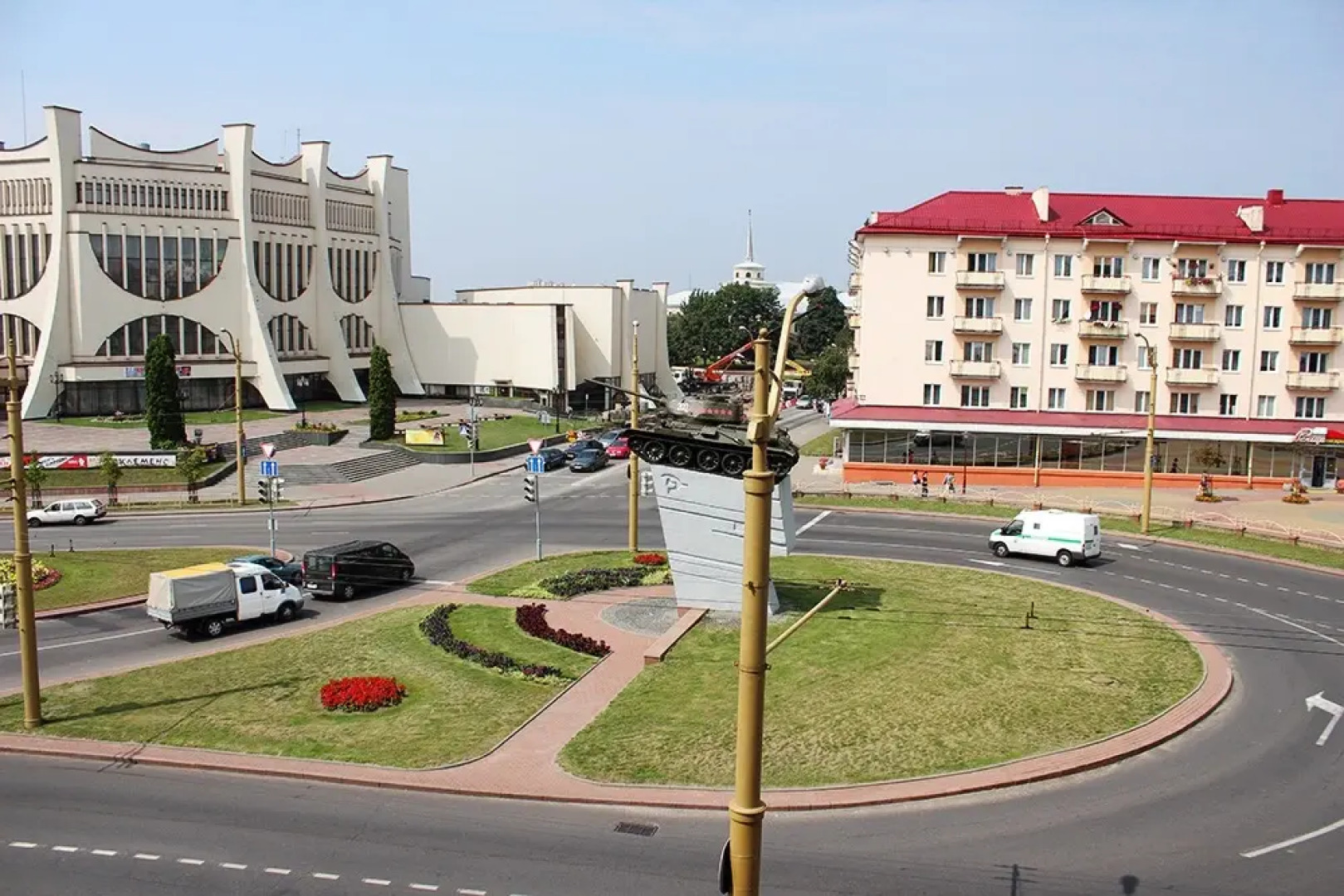Апартаменты в Центре Гродно с видом на город