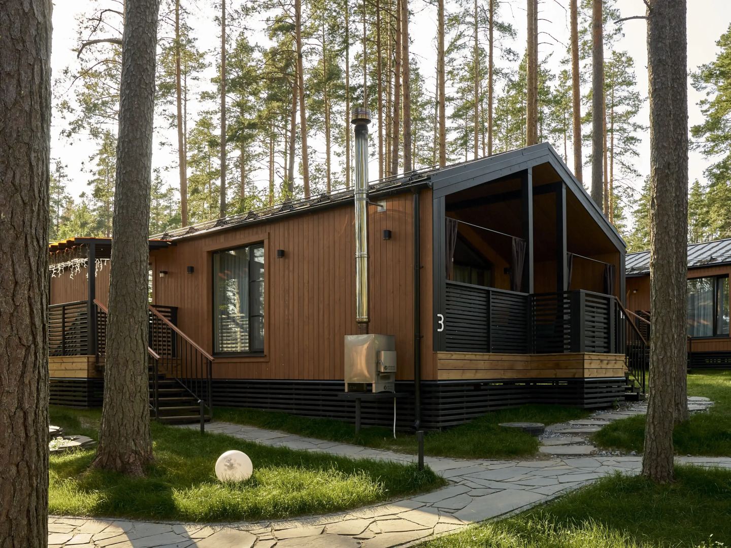 Частный дом с теплой купелью и джакузи Land Breeze