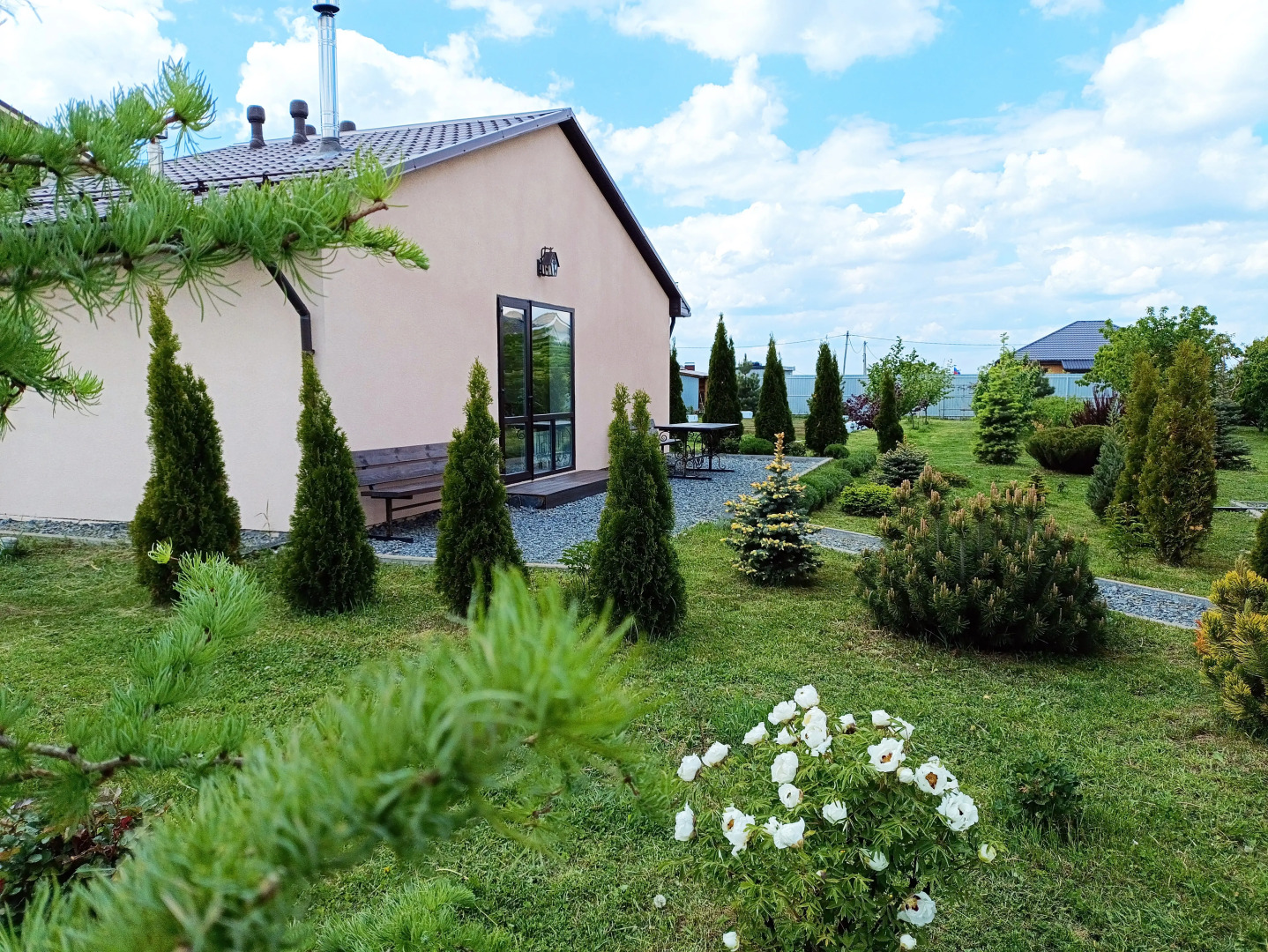 Частный дом Игуменка с русской баней