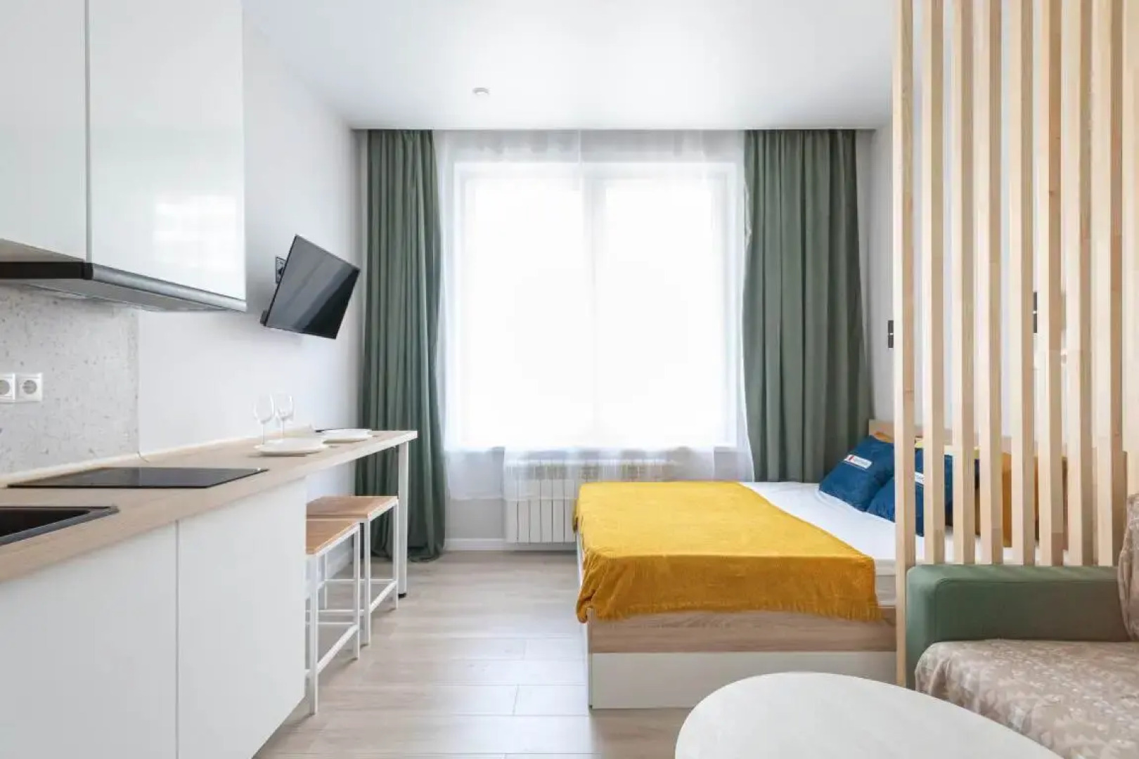 Апартаменты Современная Улучшенная Студия на Полежаевской