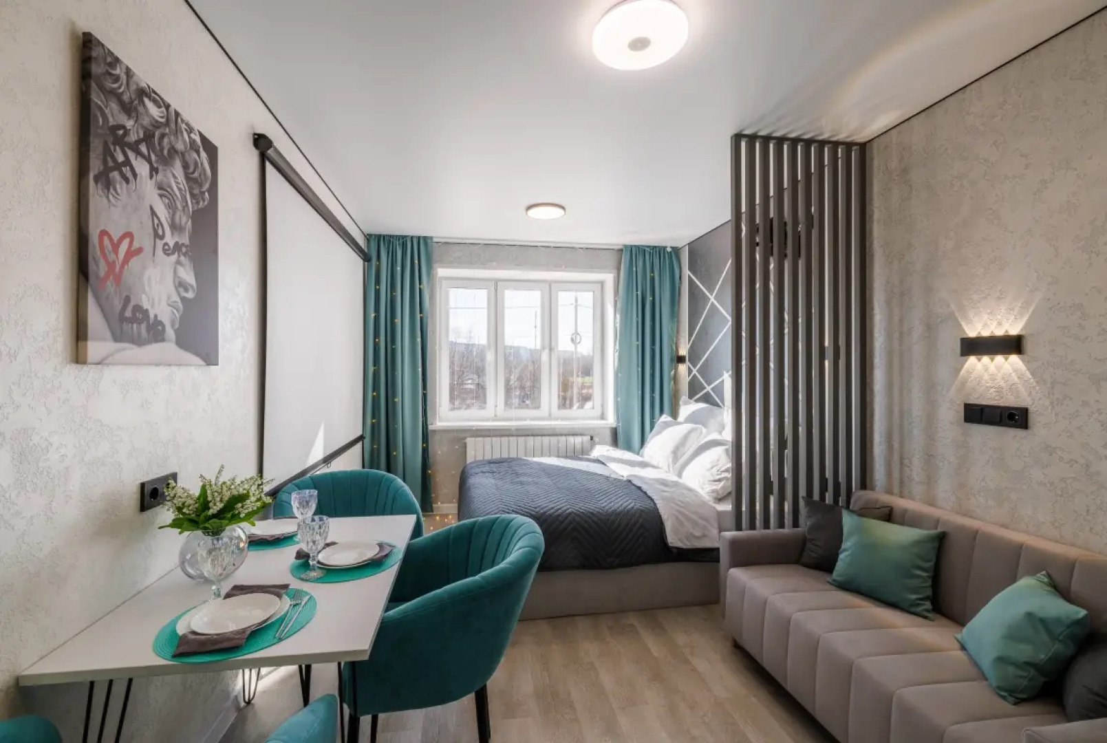 Апартаменты Meduza apart уютные кино-студии с проекторами №4