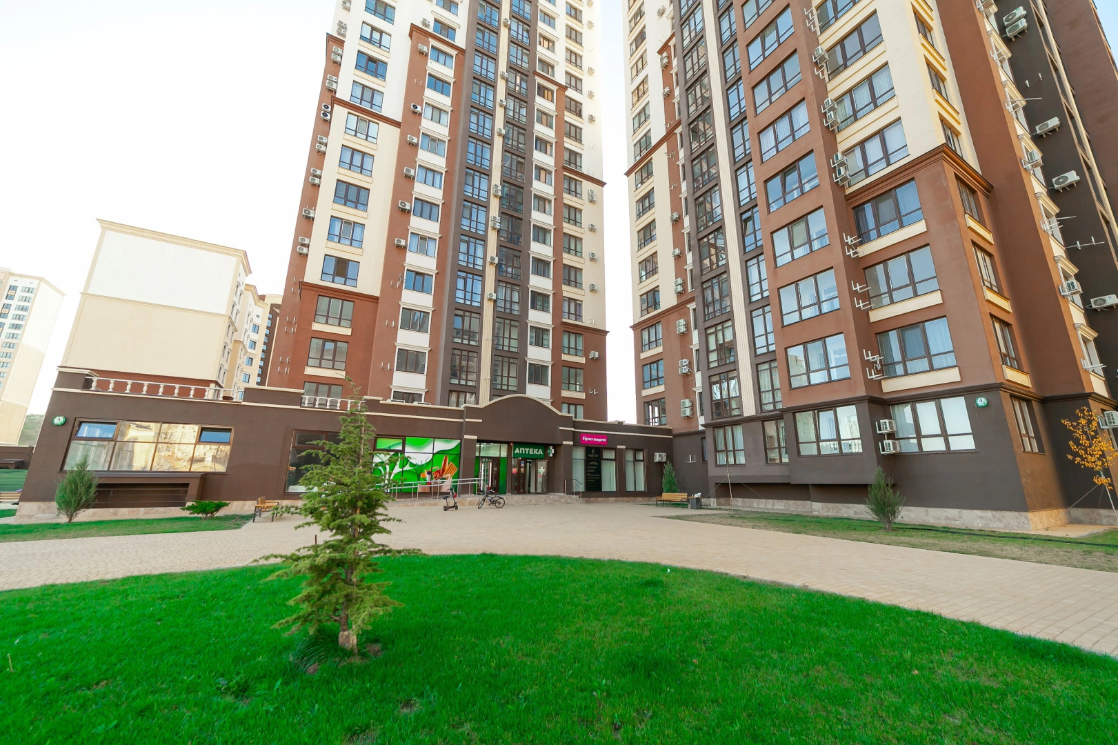 Апартаменты с видом на город