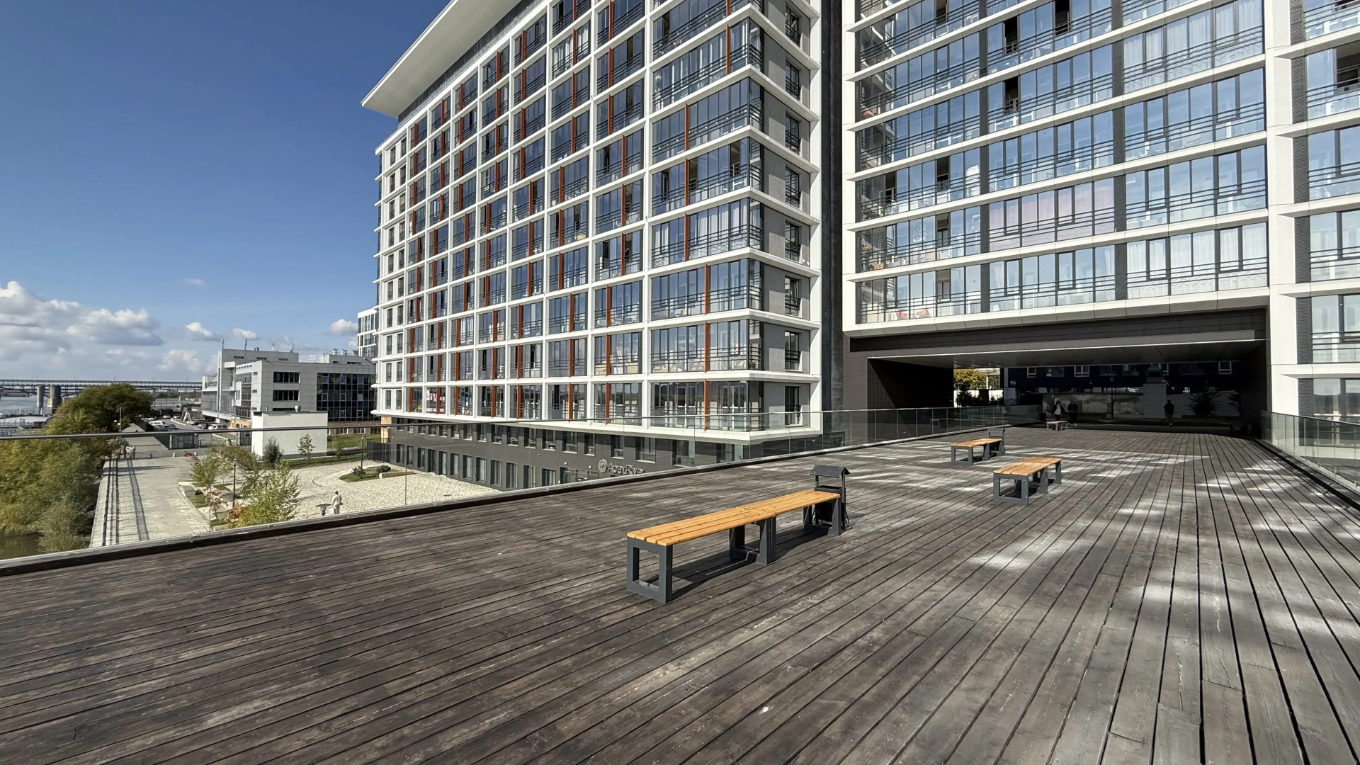 Апартаменты Hugge Place Студия с видом на ОБЬ