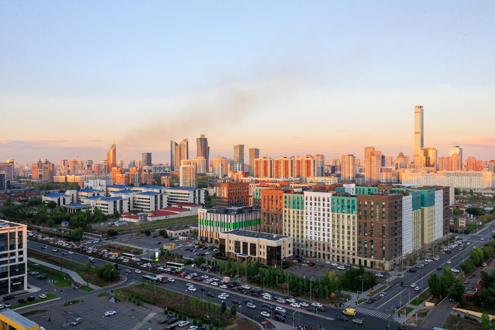 Квартира рядом с Хан-Шатыром на левом берегу