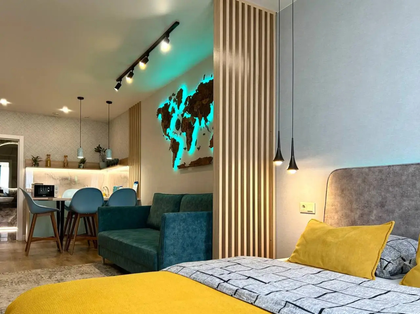 Апартаменты Bliss-Аквамарин  в центре Казани