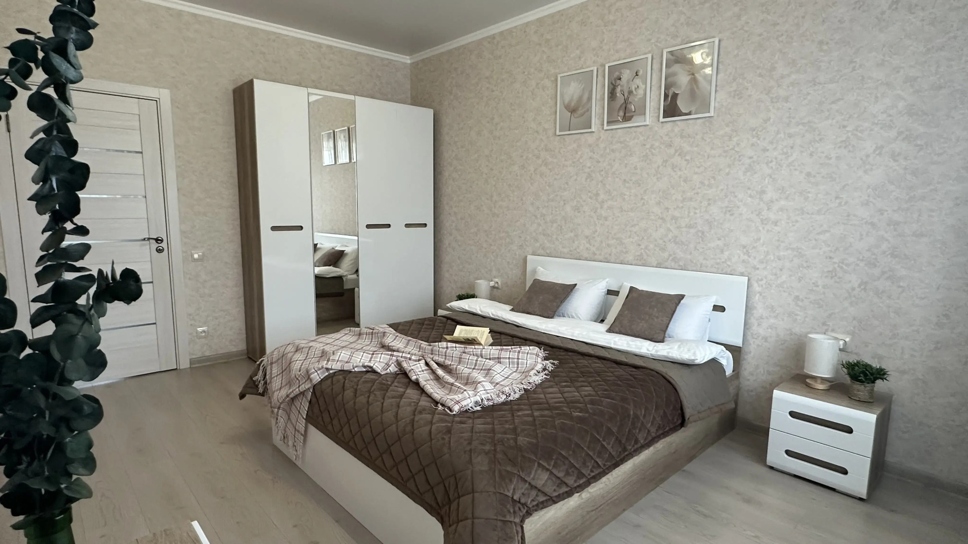 Квартира уютная возле парка с видом на Эльбрус