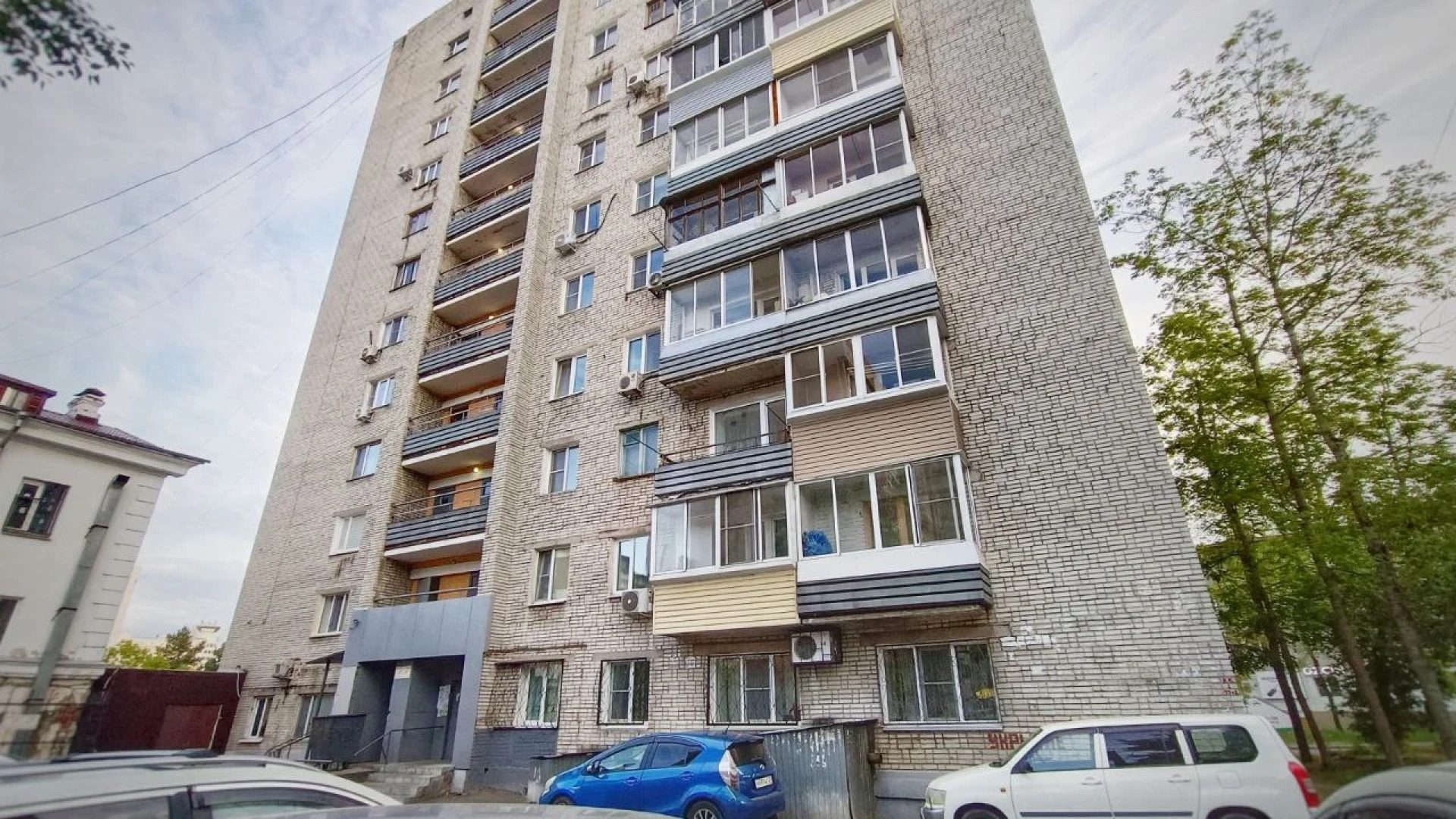 Квартира с видом на город в центре Хабаровска