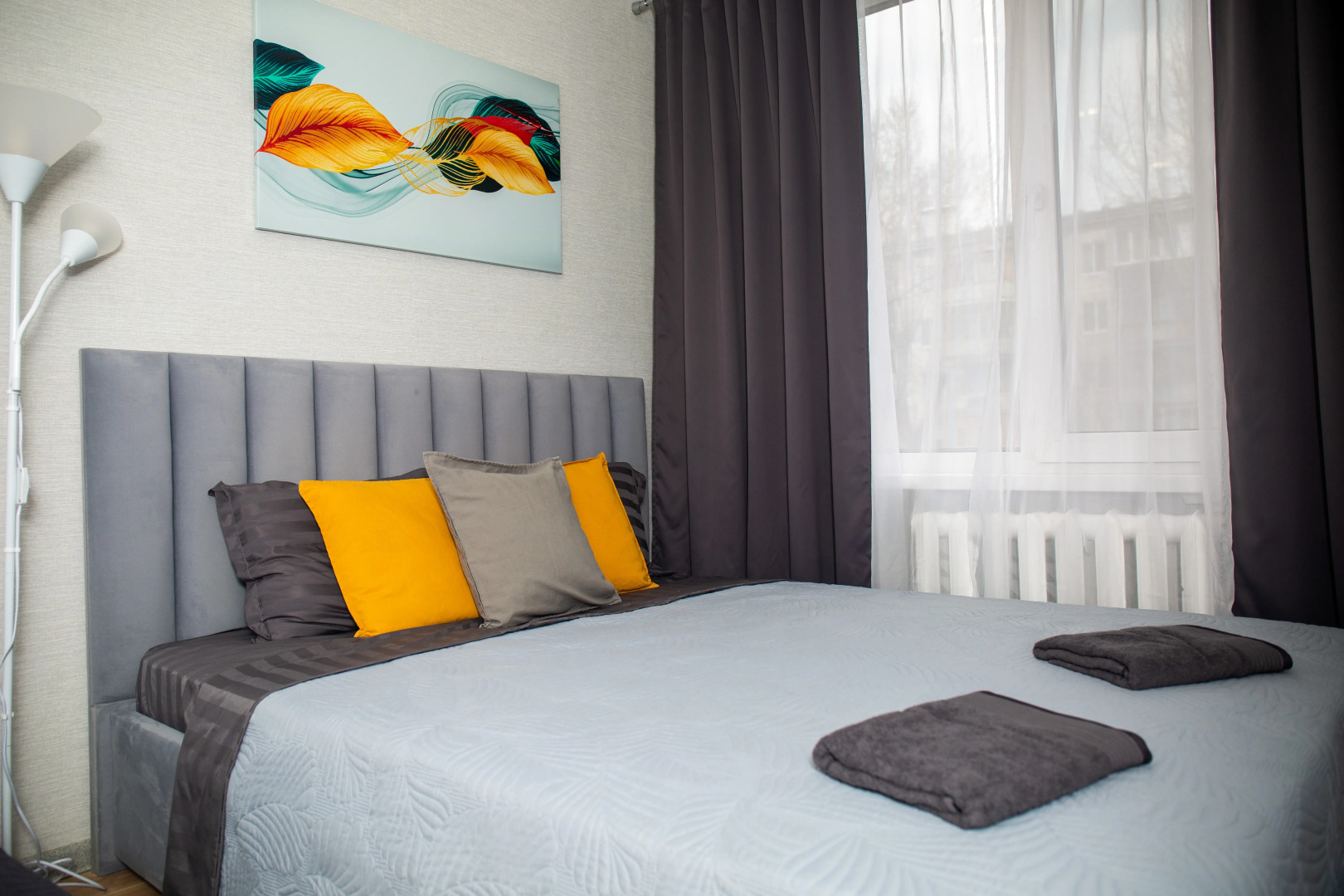 Квартира Уютная с новым ремонтом со всеми удобствами и уважением Курчатова 13