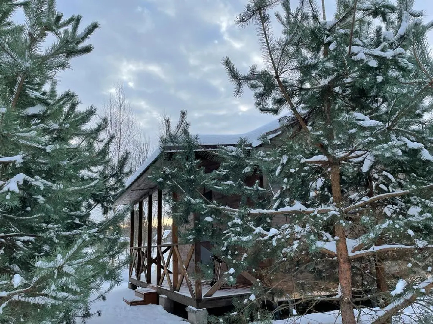 Дом наедине с природой