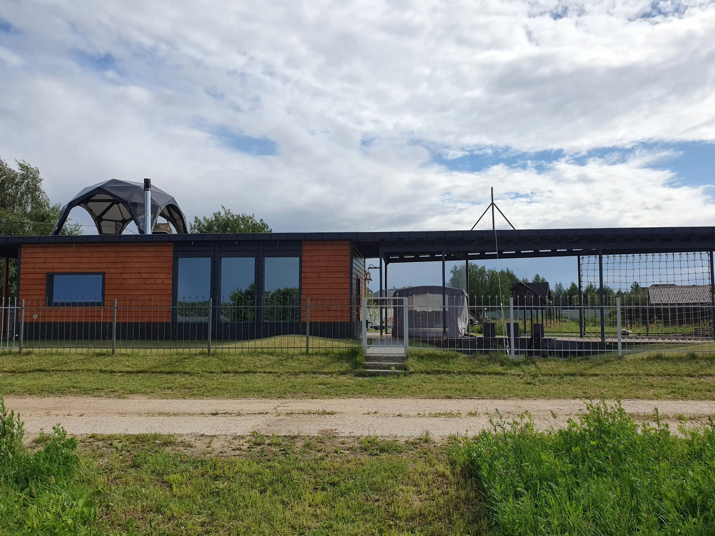 Частный дом Дом c сауной на берегу Волги