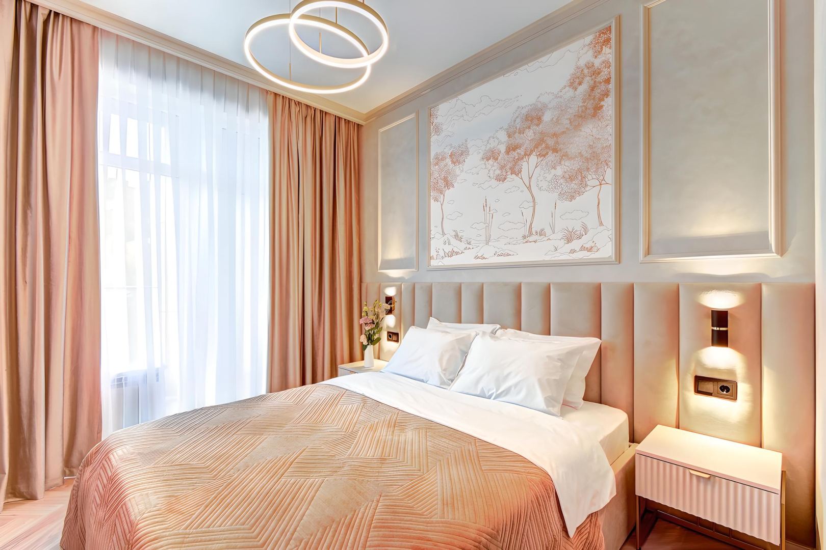 Квартира Большая Стильная в Жк Аллея Парк