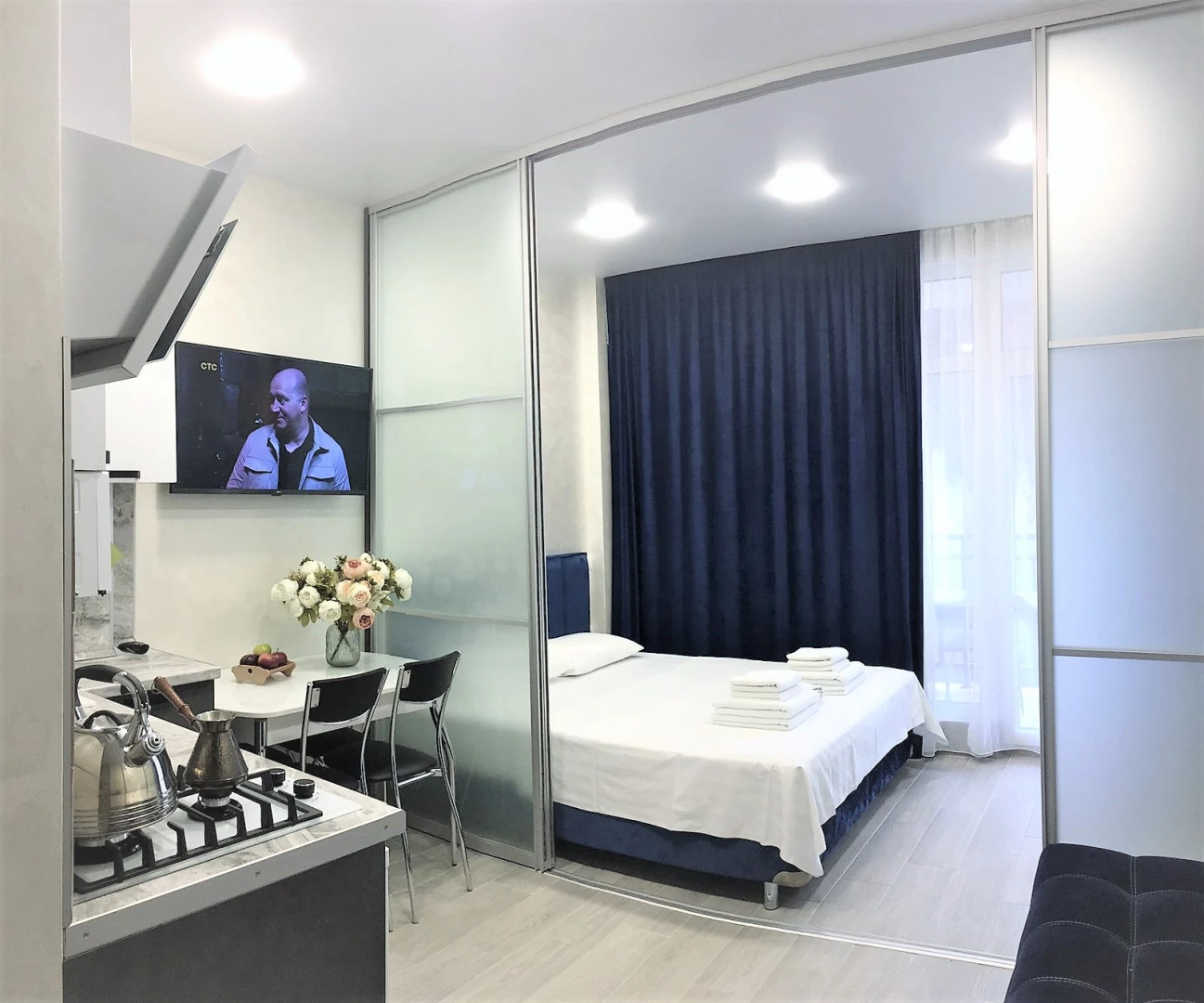 Апартаменты с видом на горы (52)