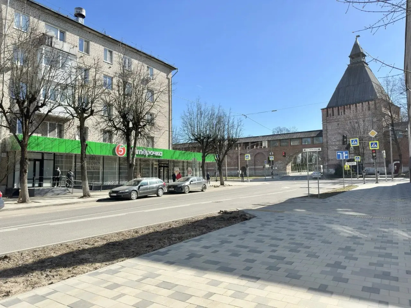 Апартаменты классика в самом центре у крепостной стены