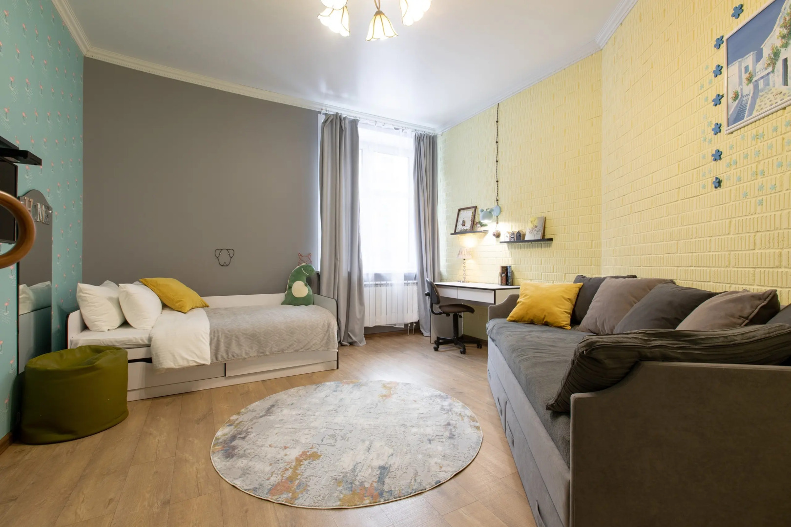 Квартира Family с детской комнатой в ЖК Династия