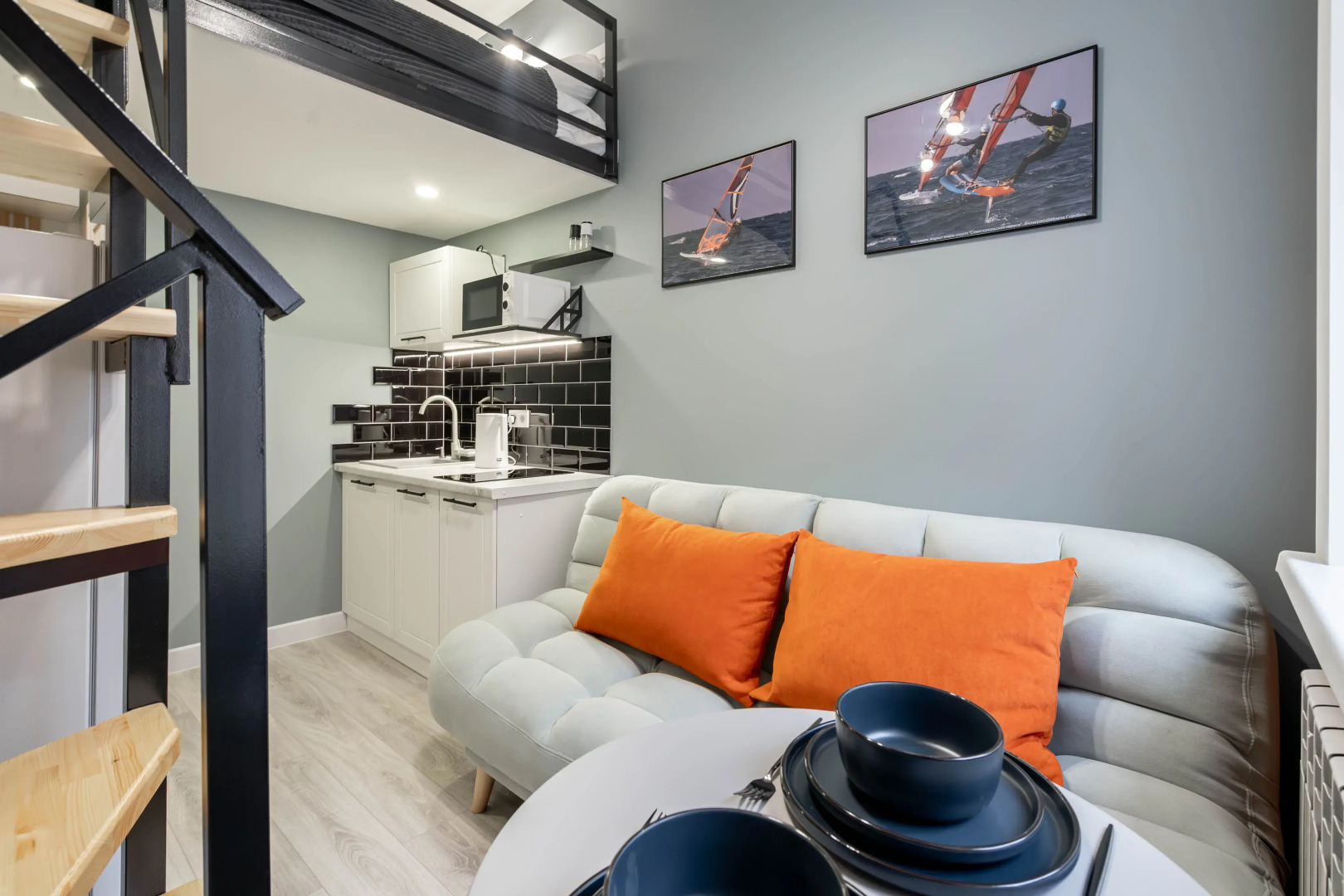 Квартира Светлая студия в центре