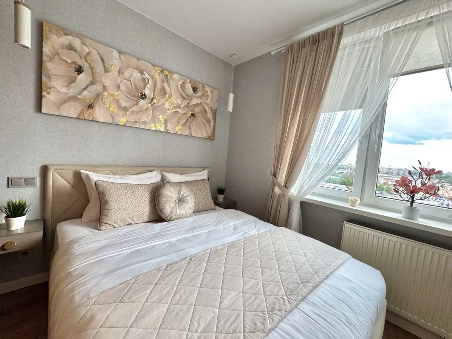 Квартира Букинг39 двухкомнатная с видом на реку