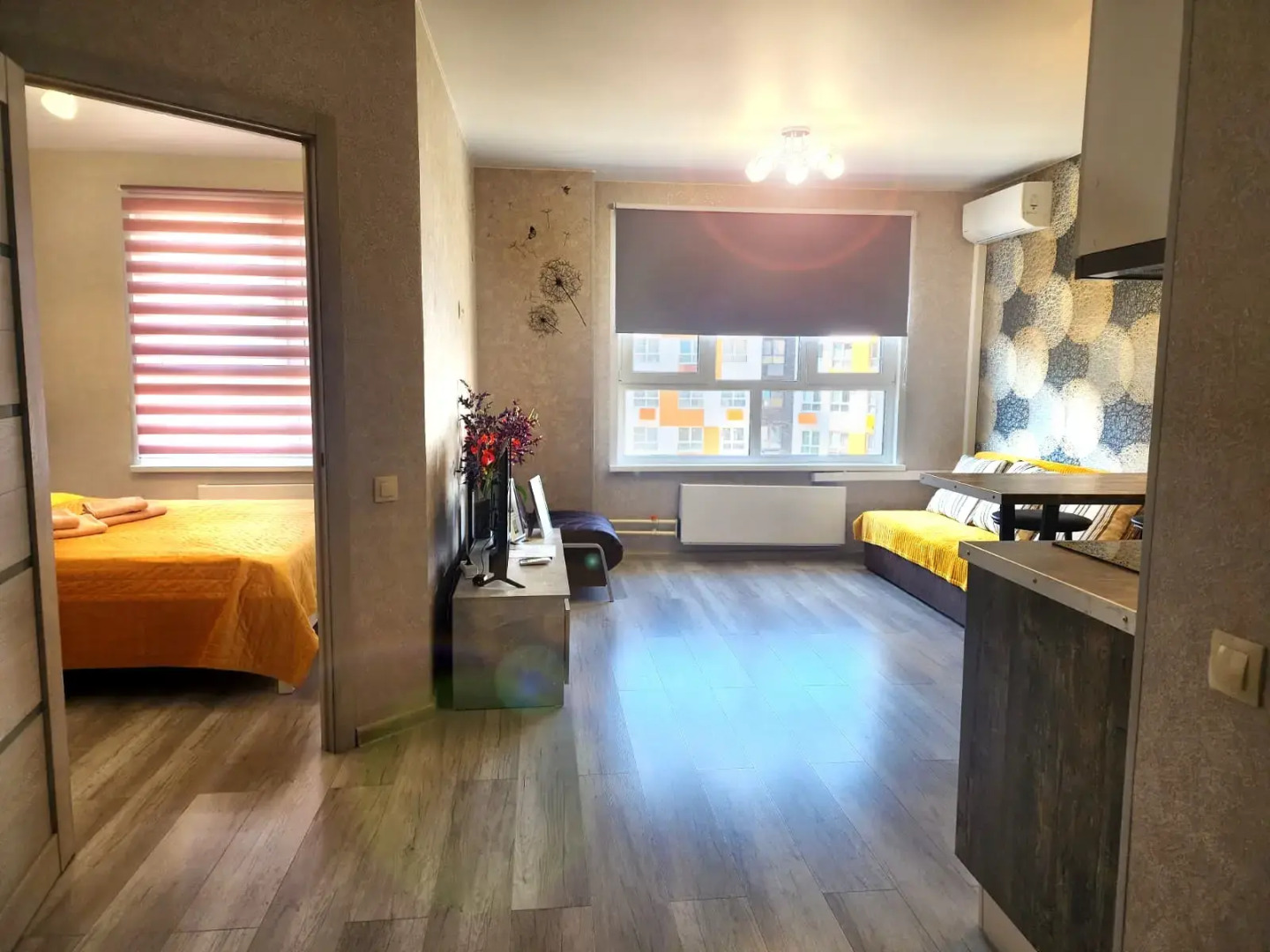 Квартира Роскошная евродвушка DeluxeApart 2 на Новой Риге