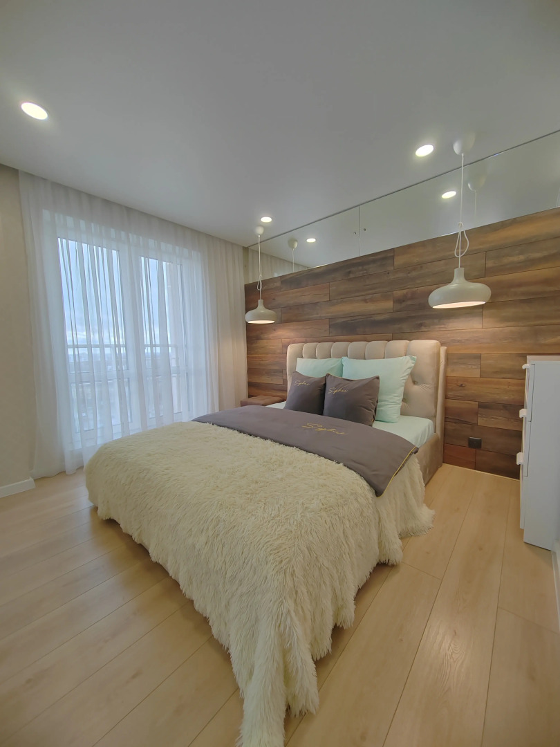 Апартаменты KliMari на 16 этаже с видом на Витебск