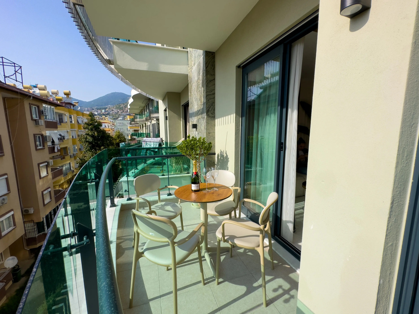 Апартаменты 1+1 Qoople Legend A35 в 100 метрах от моря