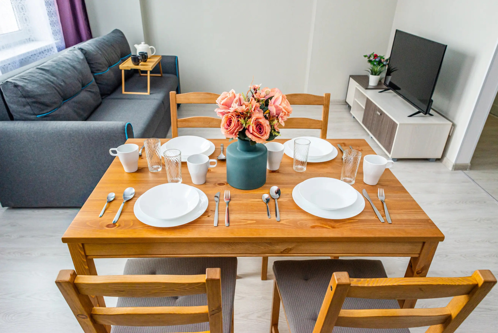 Квартира ApartHause 2-комнатная у ЖД вокзала