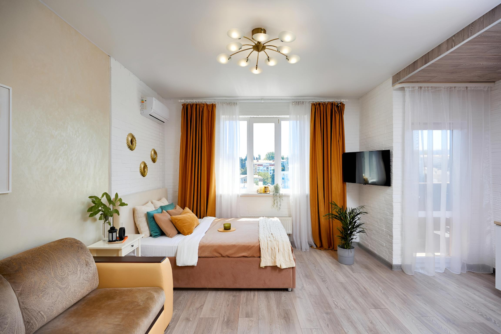 Апартаменты Caramel Shades Are High