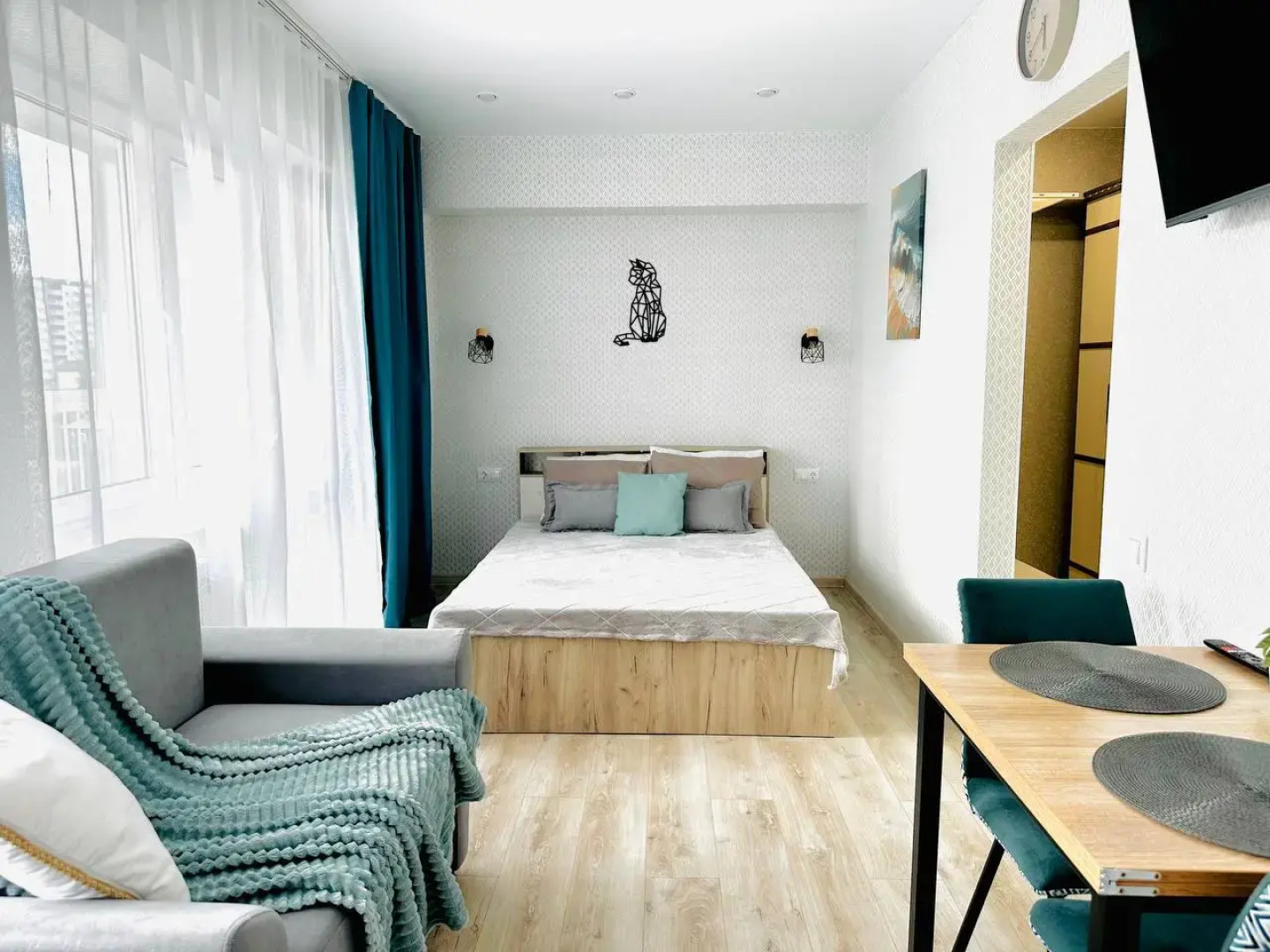 Квартира Добро Пожаловать в Нашу Стильную и Уютную