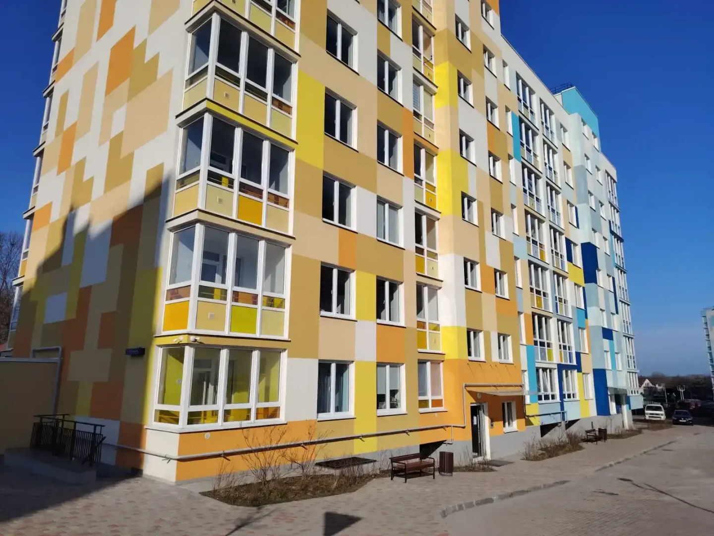 Апартаменты Рыба-Кит в современном комплексе на Яблоневой