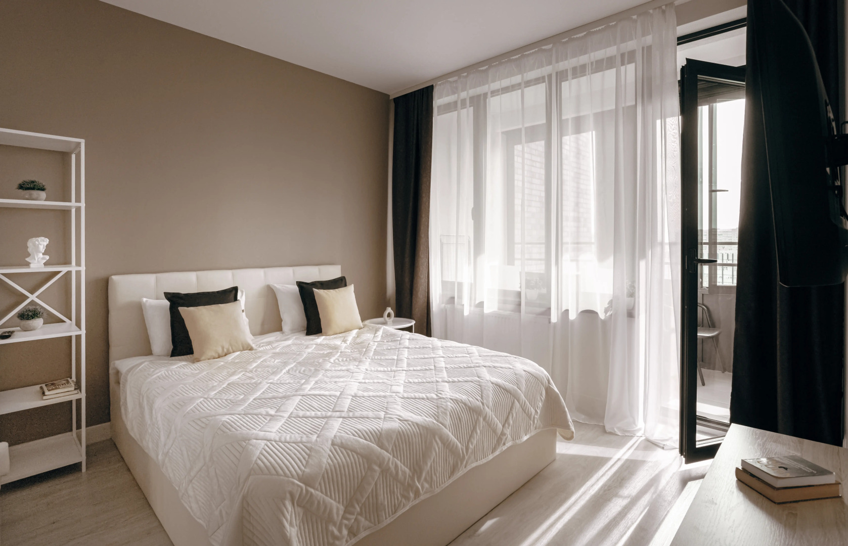 Апартаменты Lalapart Mokko с лоджией в ЖК Савеловский Сити